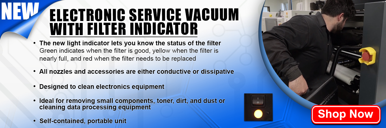 Desco Europe - 497ABG-NO-I Vacuum with Filter Indicator
