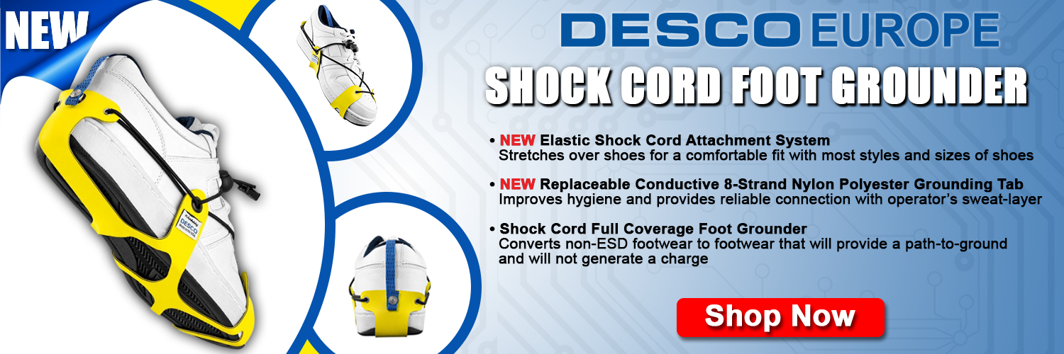 Desco Europe - Shock Cord Foot Grounder