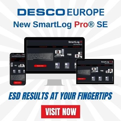 Desco Europe - Smart Log Pro SE Landing Page